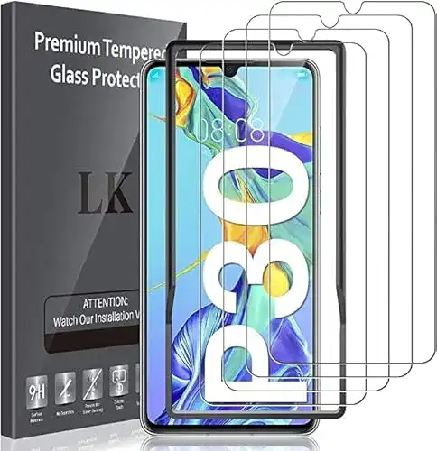 Huawei-P30-Panzerglas LK 4 Stück Schutzfolie Panzerglas
