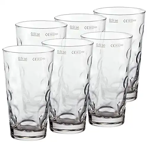 Dubbeglas Pfalzkind Premium für Schoppen 6 Stück 0,5l