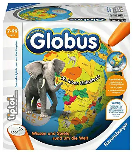 Lernspiele Ravensburger tiptoi 00787 – Der interaktive Globus