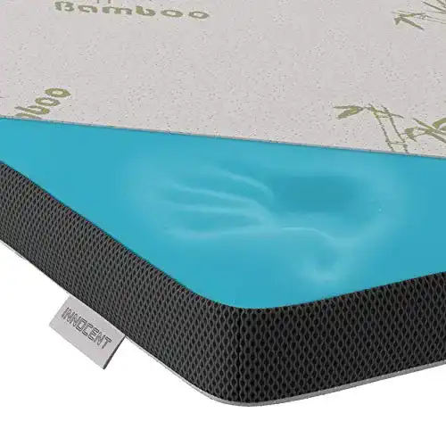 Topper 200 x 200 INNOCENT ® Gel-Schaum Bambus, 3D-Air-Flow