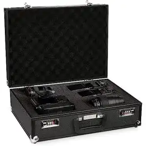 Fotokoffer Brubaker aus Aluminium mit Schaumstoff, 20 L