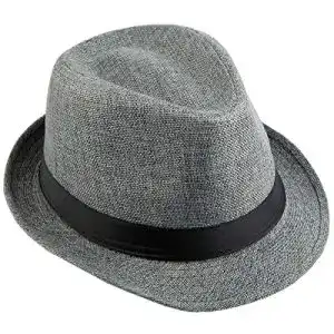 Hut Damen KYEYGWO Fedora-Hut Mode Filz Gangster Hüte