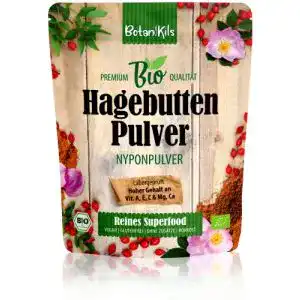 Hagebuttenextrakt BotaniKils Bio Hagebuttenpulver 1kg extra fein