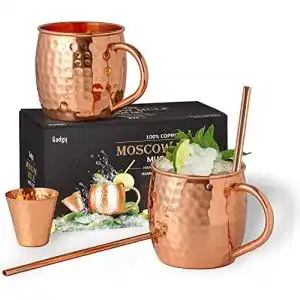 Moscow-Mule-Becher Gadgy ® Moscow Mule Becher Set 2 Stuck