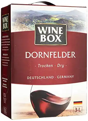 Dornfelder WineBox Wine Box Landwein Rhein trocken Bag-in-Box