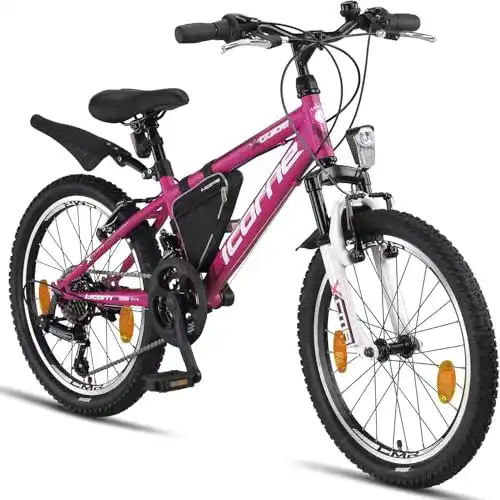 Mädchenfahrrad 20 Zoll Licorne Bike Guide Premium Mountainbike
