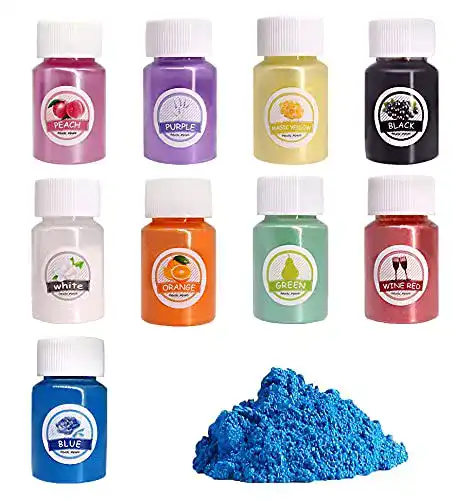 Epoxidharz-Farbe Heatigo Epoxidharz Farbe, 9 PCS Mica Pulver