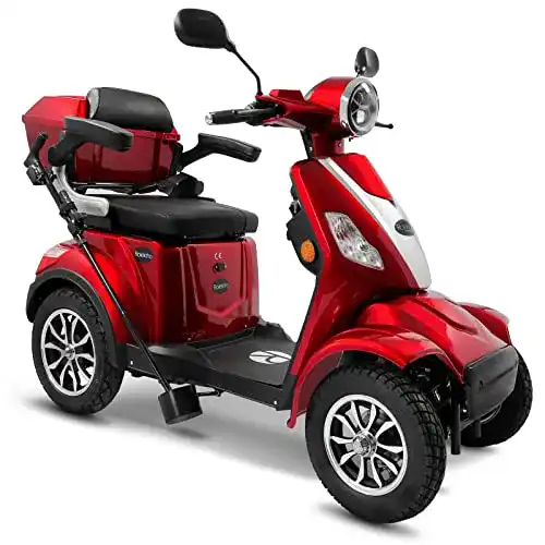 Elektromobil Rolektro E-Quad 15 V.3 Rot Lithium Akku – 4-Rad