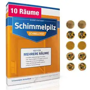 Schimmeltest Schimmel-Test 10 Räume – Schimmelpilz Schnelltest