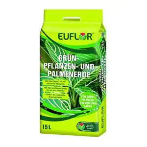 Palmenerde Euflor Grünpflanzen- und 15 L Beutel hochwertig
