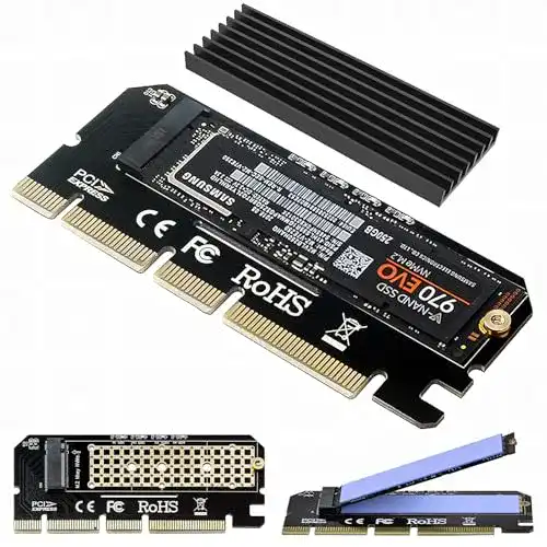 M-2-PCIe-Adapter 6amLifestyle NVME Adapter PCIe x16