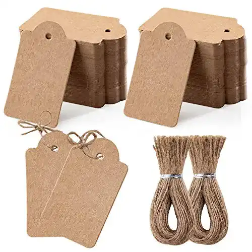 Preisschilder toocoo 200pcs Premium-Geschenkanhänger