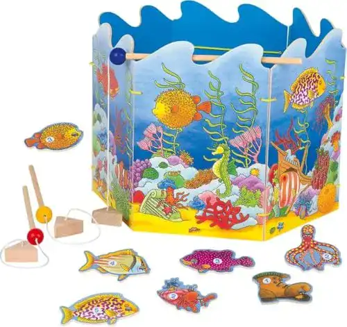 Angelspiel goki 56884 mit Magnet, 19-teilig
