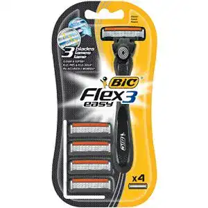 Bic-Rasierer BIC Flex 3 Hybrid Rasierer Set Männer, 3 Klingen