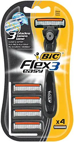 Die beste Bic-Rasierer BIC Flex 3 Hybrid Rasierer Set Männer, 3 Klingen 2026 Test Bestseller Bic-Rasierer BIC Flex 3 Hybrid Rasierer Set Männer, 3 Klingen