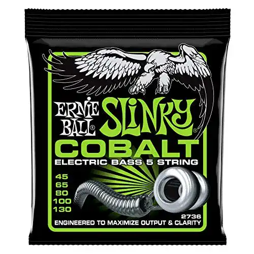 Ernie-Ball-Bass-Saiten Ernie Ball Slinky Cobalt E-Bass-Saiten