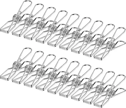 Wäscheklammern Edelstahl Skroad Stainless Steel 100 Stück