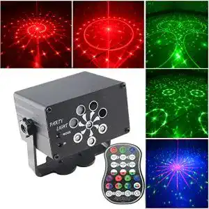 Stroboskop Katomi Discolicht Partylicht, mit 2M USB-Stromkabel
