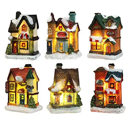 Weihnachtsdorf Bseical Mit Beleuchtung, Weihnachtslaterne Led