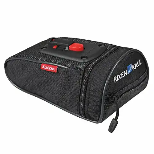 Die beste Fahrrad-Satteltaschen KlickFix Satteltasche Micro 80 Plus, Schwarz 2026 Test Bestseller Fahrrad-Satteltaschen KlickFix Satteltasche Micro 80 Plus, Schwarz
