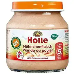 Babynahrung Holle Demeter Bio Hühnchenfleisch, 125g