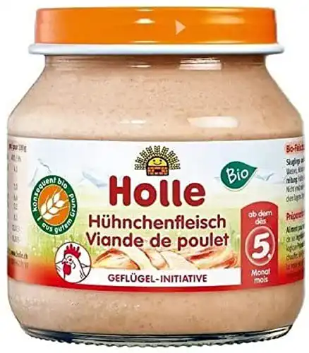 Babynahrung Holle Demeter Bio Hühnchenfleisch, 125g