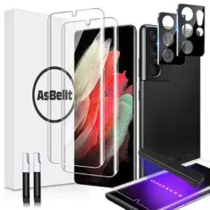 Samsung-Galaxy-S21-Ultra-Panzerglas AsBellt 4Stück Schutzfolie