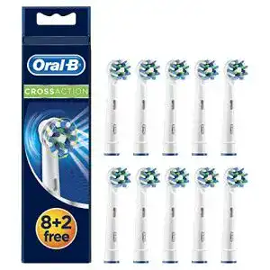 Oral-B Aufsteckbürsten Oral-B CrossAction Aufsteckbürsten, 8+2 St.