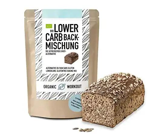Brotbackmischung Organic Workout LOWER-CARB- 350g – Bio