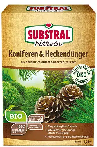 Koniferendünger Naturen Substral Bio Koniferen- und Hecken 1,7 kg
