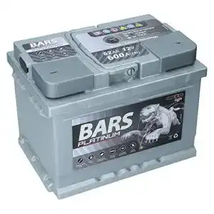 Autobatterie 62 Ah Bars Autobatterie 12V 62Ah 600A Platinum