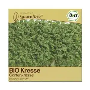 Kressesamen Samenliebe BIO leicht scharfe Gartenkresse