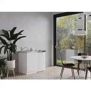 Miniküche respekta RES Pantry 100 SV Kleinküche