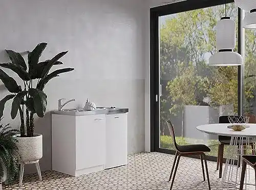 Miniküche respekta RES Pantry 100 SV Kleinküche