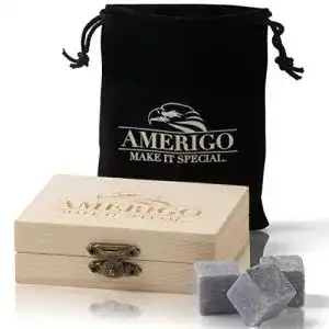Whisky-Steine Amerigo Premium Whisky Steine Geschenkset
