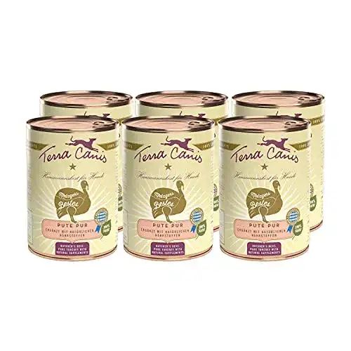 Terra-Canis-Nassfutter Terra Canis Pute Pur, 6x400g