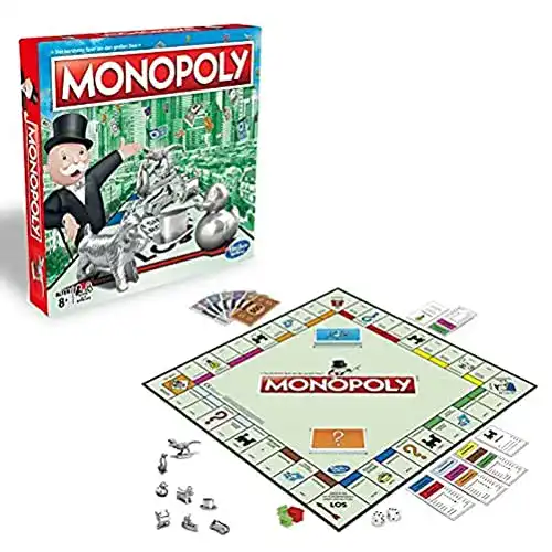 Brettspiele Monopoly Hasbro Gaming C1009100 Classic
