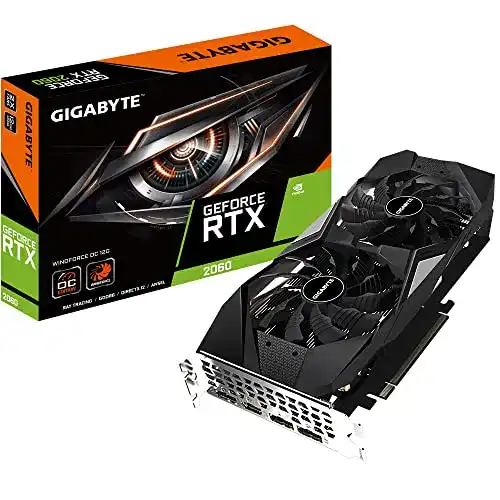 GeForce RTX 2060 Gigabyte GBT RTX2060 12GB Windforce OC