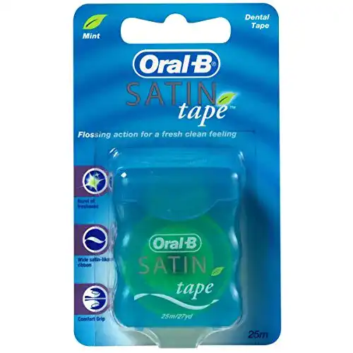 Zahnseide Oral-B SatinTape mint 3er Pack (3x 25m)