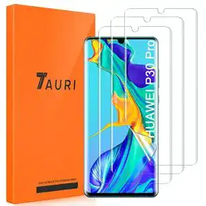 Huawei-P40-Pro-Panzerglas TAURI 3 Stück Schutzfolie