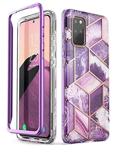 Samsung-Galaxy-S20-Plus-Hülle i-Blason, Glitzer Case Bumper