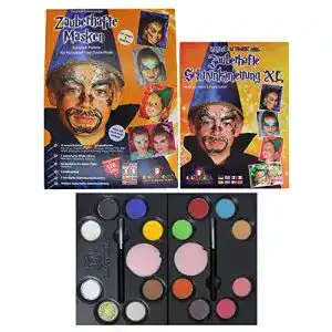 Kinderschminke Eulenspiegel 103333 Zauberhafte Masken Set