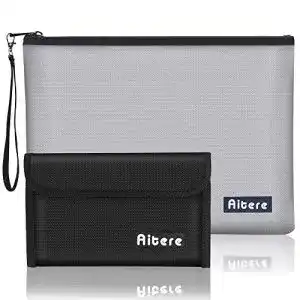 Feuerfeste Geldtasche Aitere Feuerfeste Dokumententasche 2er