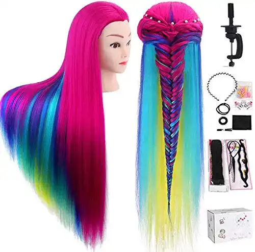 Die beste Übungskopf Friseur TopDirect 80cm/31.5 Zoll Frisierkopf 2026 Test Bestseller Übungskopf Friseur TopDirect 80cm/31.5 Zoll Frisierkopf