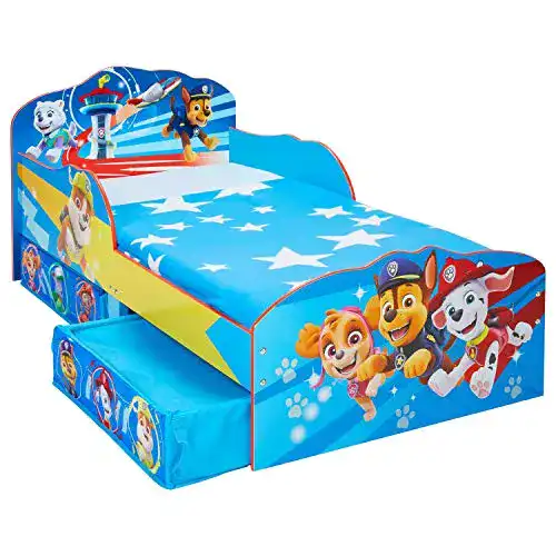 Kinderbett Worlds Apart Paw Patrol, Klein mit Stauraum