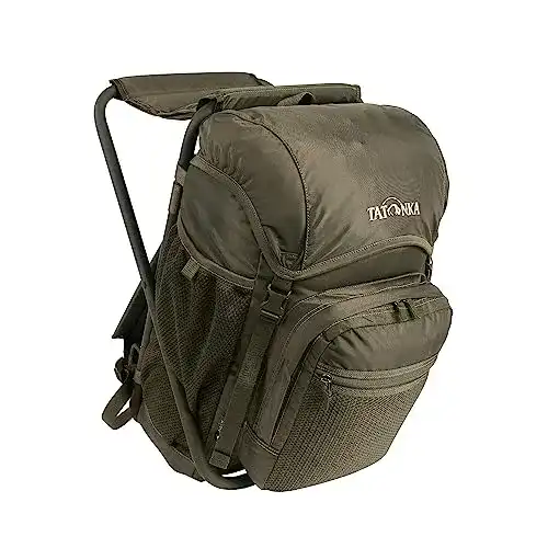 Sitzrucksack Tatonka Fischerstuhl, Olive, 42 x 25 x 14 cm