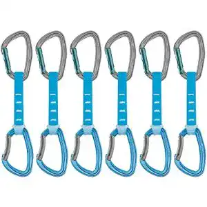 Express-Set PETZL Packung mit 6 Sicherheitskarabinern, Unisex