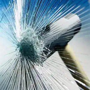 Einbruchschutzfolie AWKAQUN Fenster Splitterschutz Folie