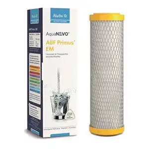 Aktivkohle-Blockfilter Alvito Wasserfilter, mit EM-Keramik