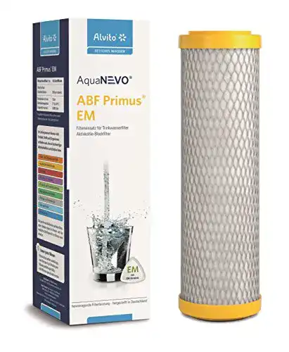 Die beste Aktivkohle-Blockfilter Alvito Wasserfilter, mit EM-Keramik 2026 Test Bestseller Aktivkohle-Blockfilter Alvito Wasserfilter, mit EM-Keramik